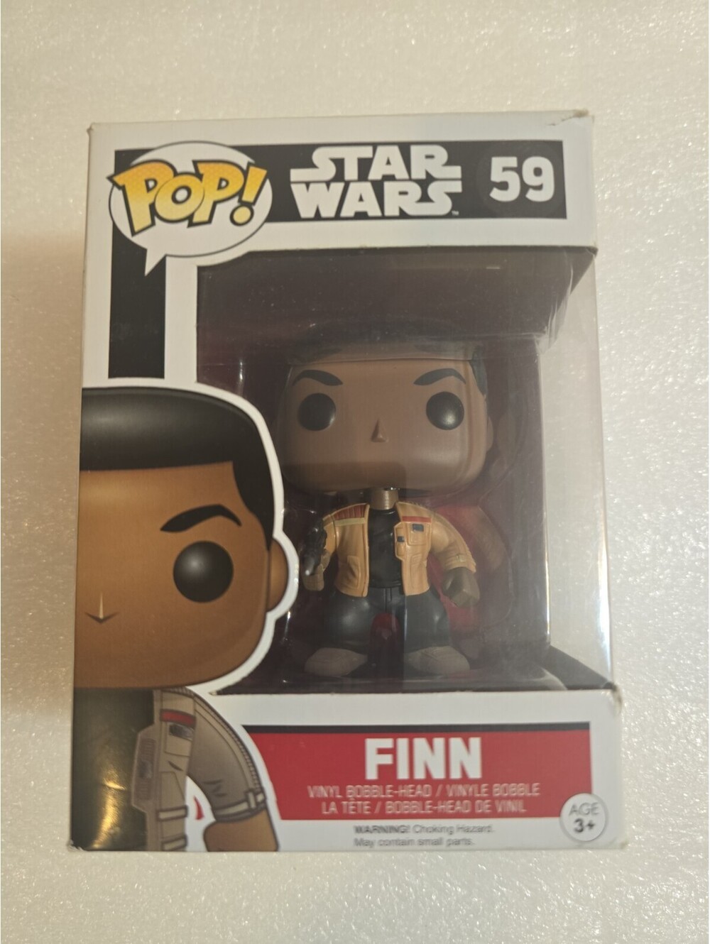 Funko Pop! Vinyl:The Force Awakens Star Wars 59 Finn Vaulted NIB